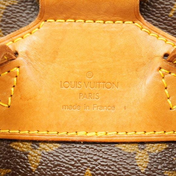 Louis Vuitton Backpack Monogram Montsouris MM M51136 Brown Women's - Picture 5 of 12